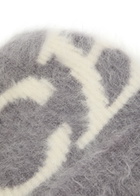 Cole Buxton Logo Brushed Alpaca-blend Beanie - Grey - One Size
