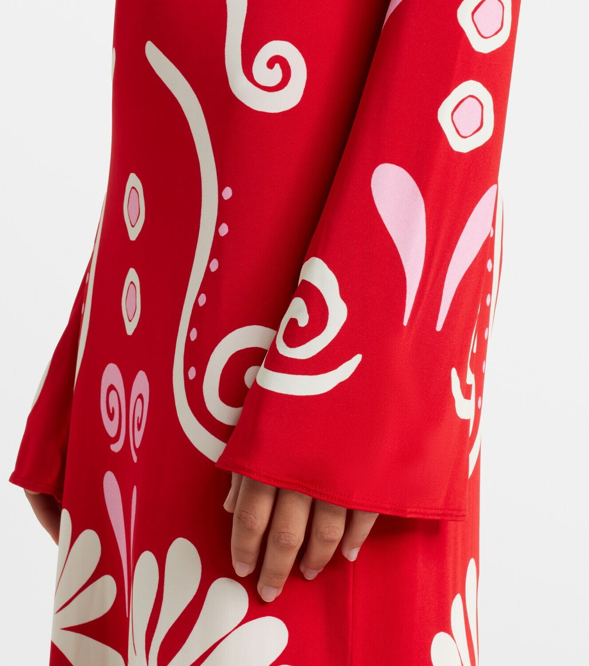 Cala de la Cruz Amay printed maxi dress