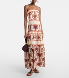 Johanna Ortiz Another Chance printed linen maxi dress