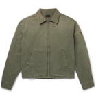 KAPITAL - Drizzler Herringbone Cotton-Twill Jacket - Green