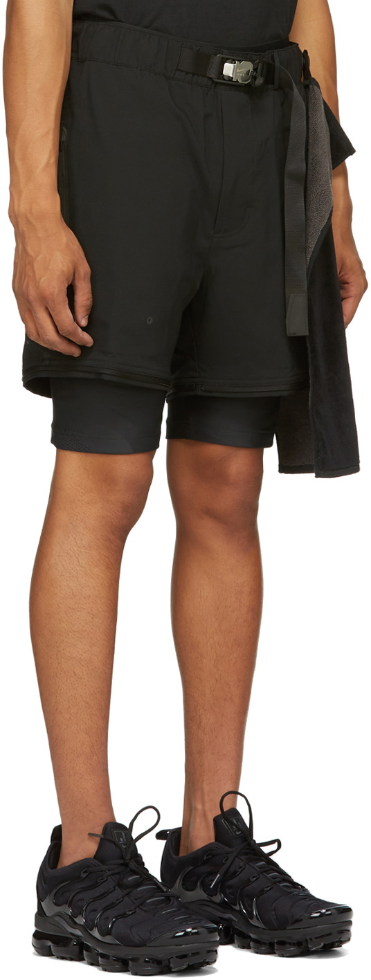 Nike Black MMW Edition Convertible 3-in-1 Lounge Pants