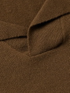 PIACENZA 1733 - Slim-Fit Cashmere Polo Shirt - Brown