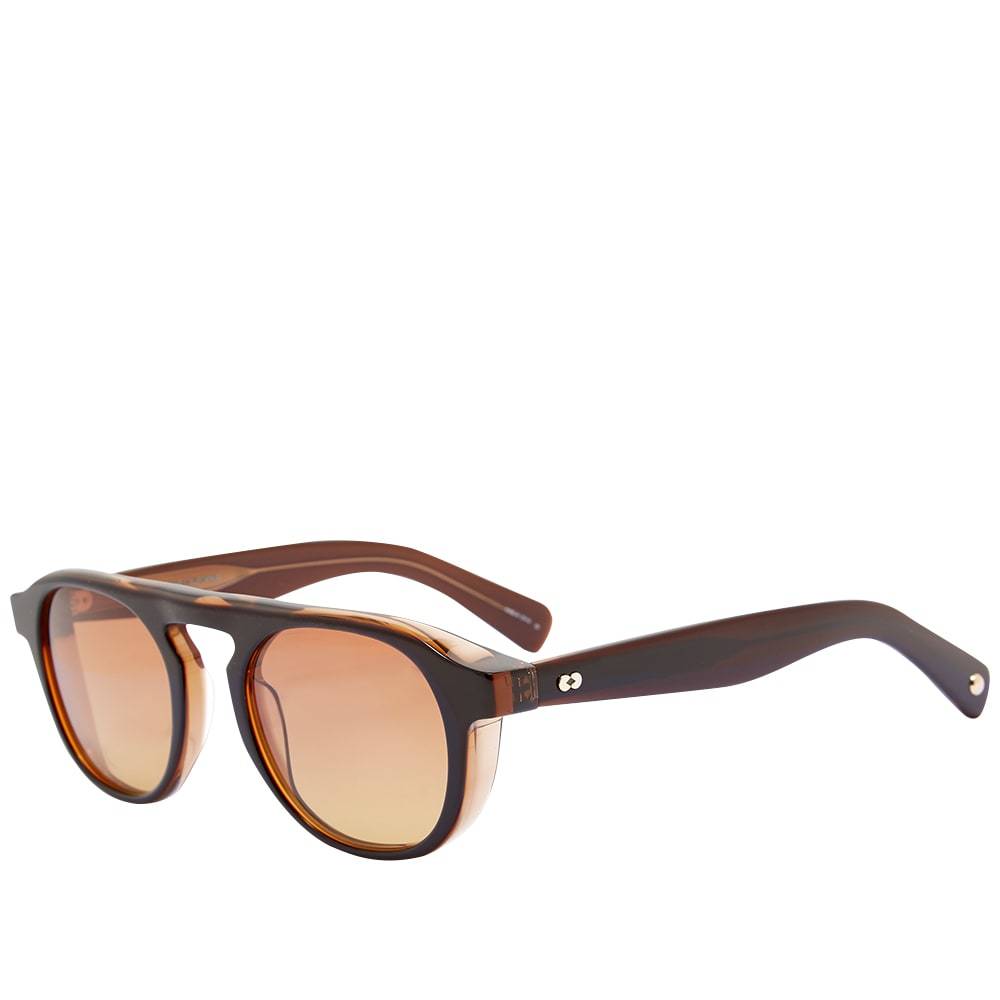 Garrett Leight Harding 49 Amaro Laminate Sunglasses