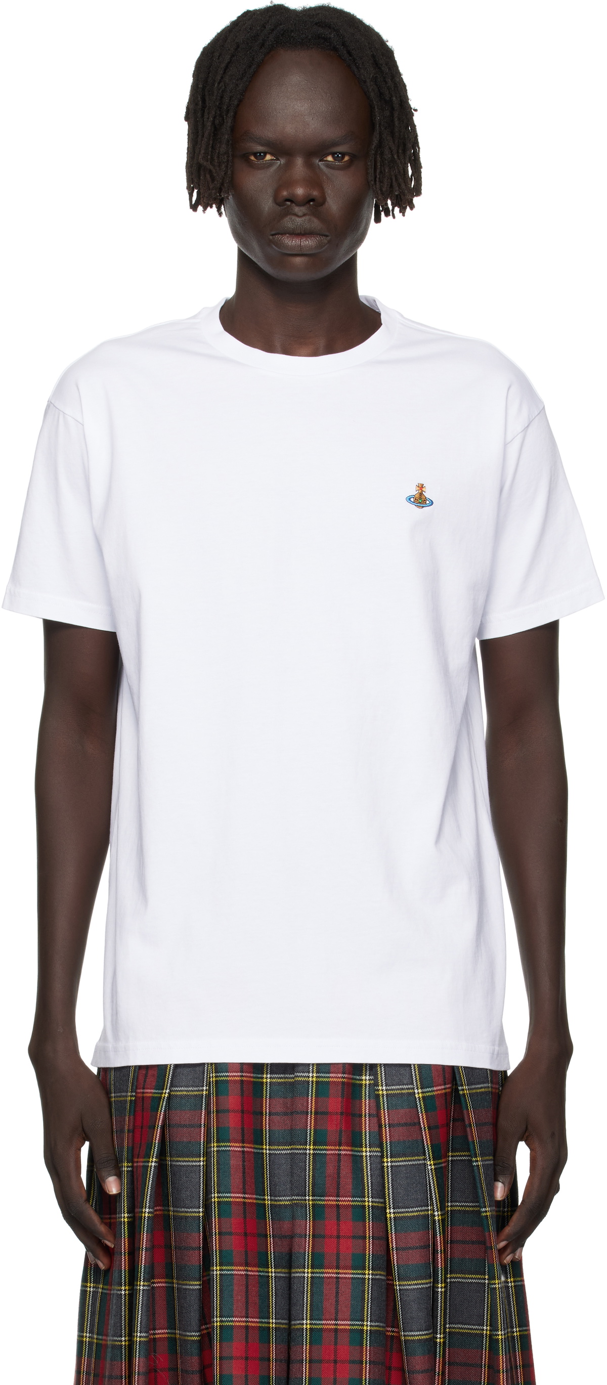 Vivienne Westwood Embellished Viscose Blend Camp Shirt