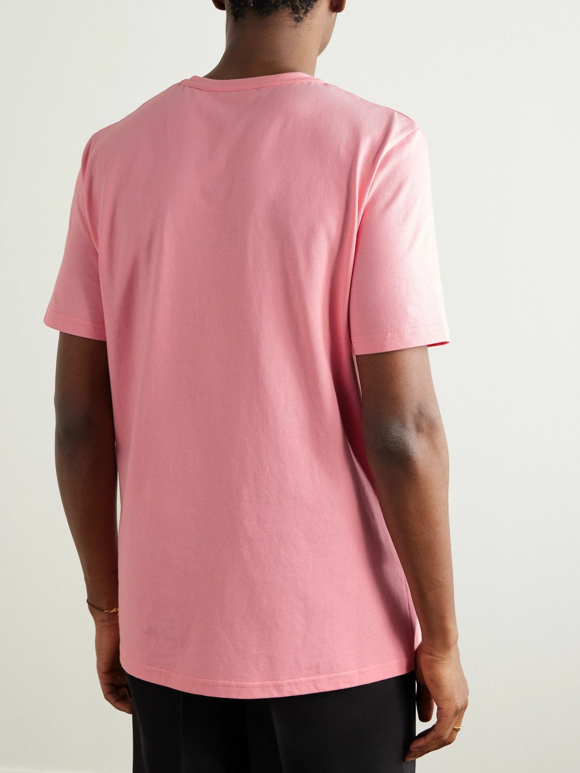 Gabriela Hearst - Bandeira Cotton-Jersey T-Shirt - Pink