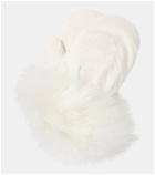 Yves Salomon Down shearling-trimmed mittens