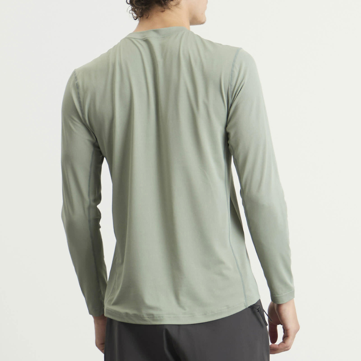 CAYL Men's Ultra Long Sleeve T-Shirt in Stone