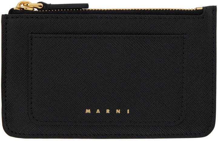 Photo: Marni Black Saffiano Card Holder