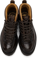 Officine Creative Brown Artik 1 Boots