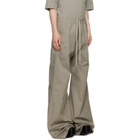 Rick Owens Taupe Tower Wide Bela Trousers