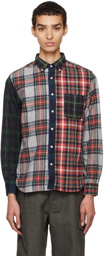 BEAMS PLUS Red Plaid Shirt