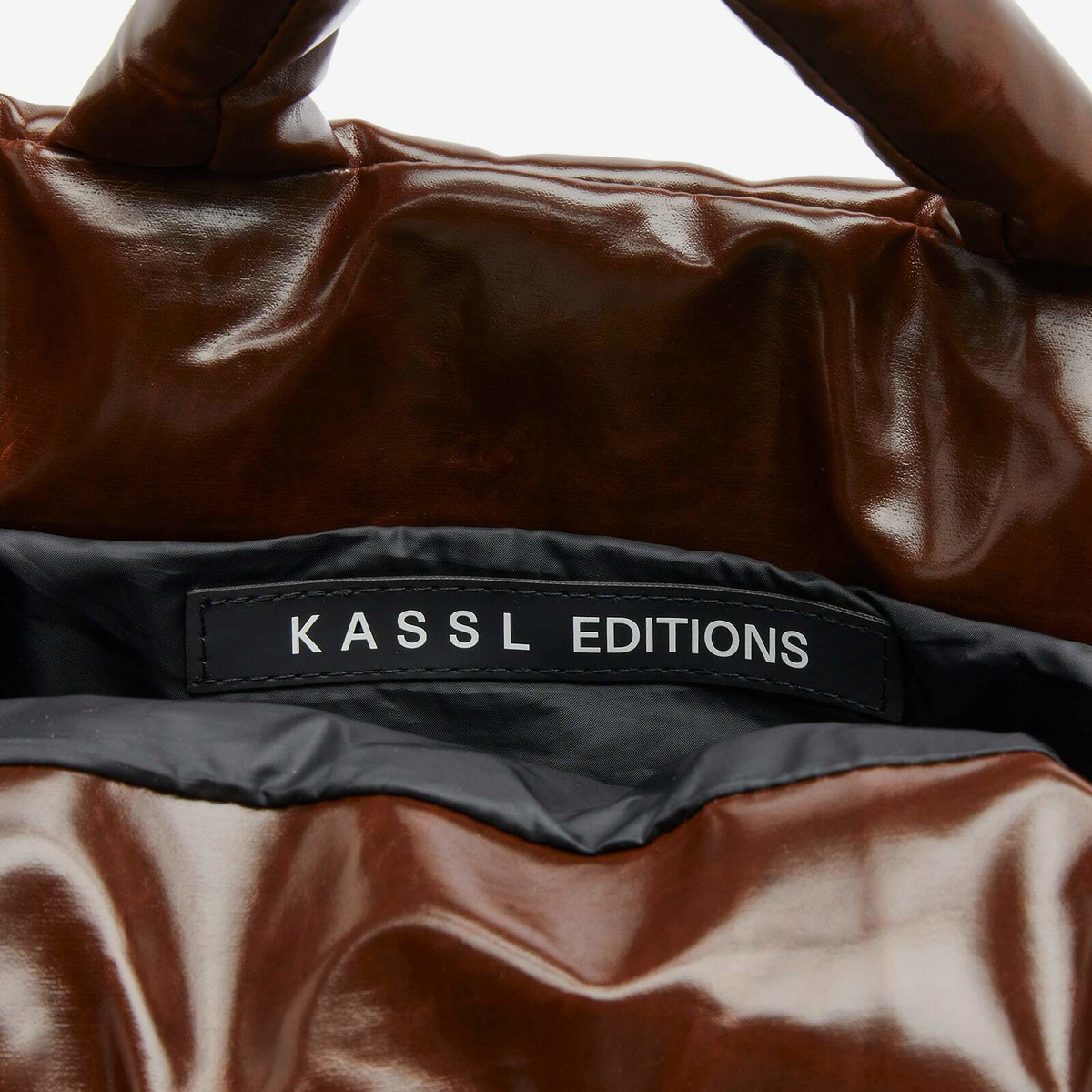 KASSL Editions Women's kassl Pillow Medium Skai Bag in Dark Brown 