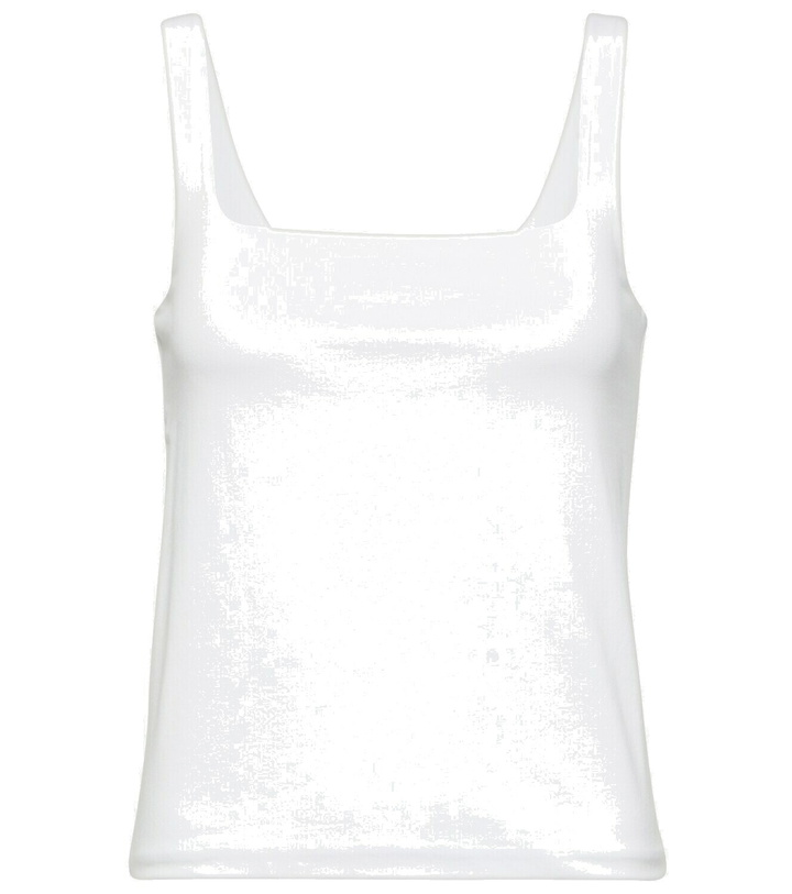 Photo: Vince Square-neck cotton tank top