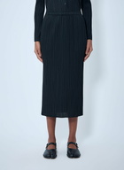 Pleats Please Issey Miyake Pleated Midi Skirt