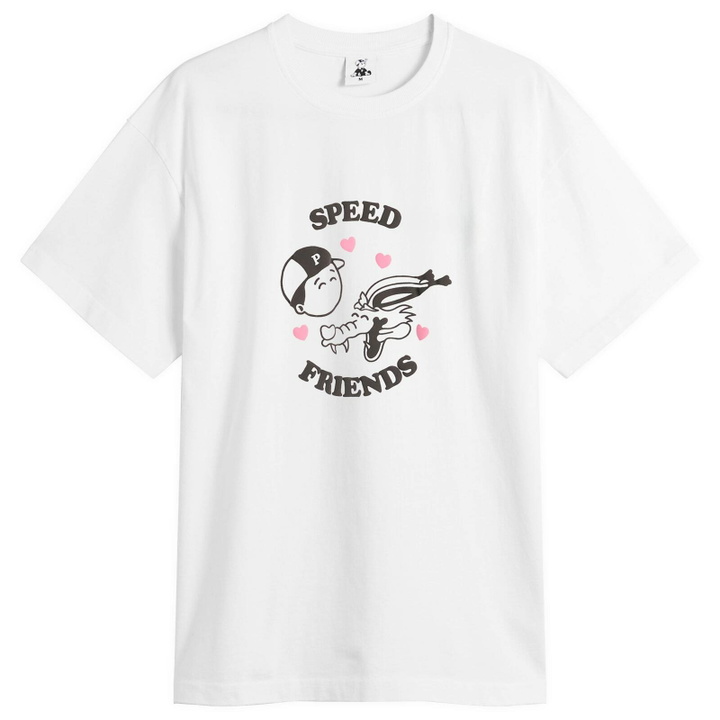 Photo: Pawa Speed Sports Men's Friends T-Shirt in White