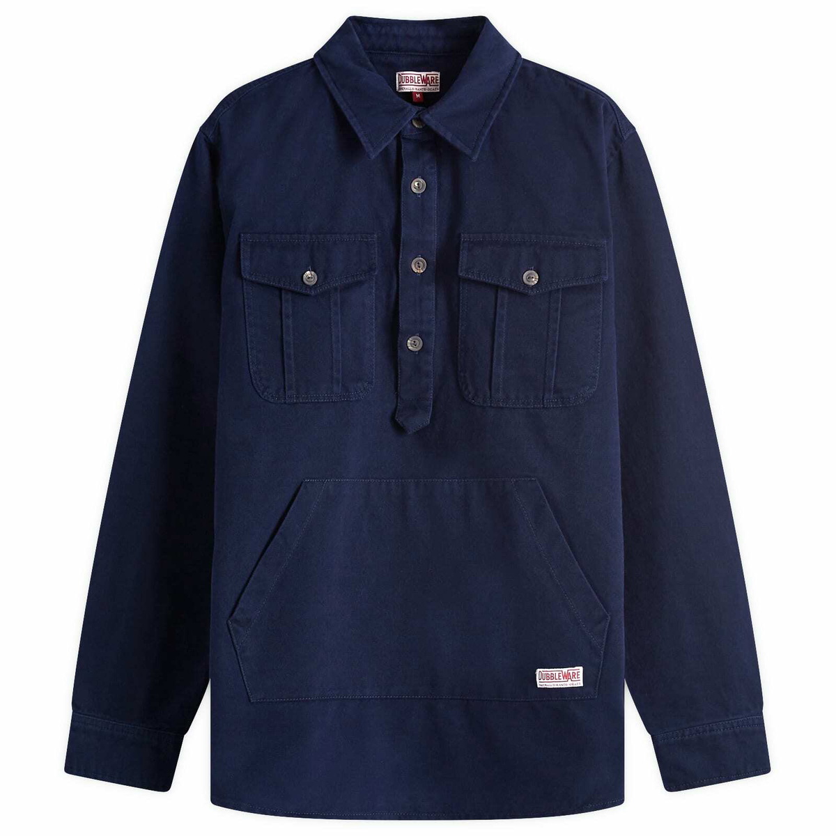 Dubbleware Men's Westford Pullover Shirt in Navy