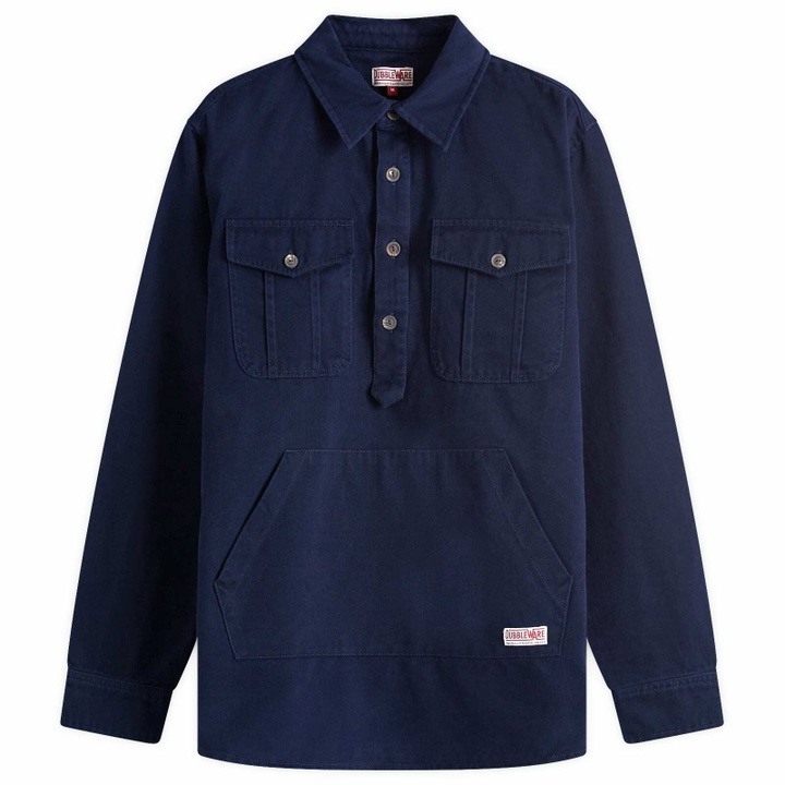 Photo: Dubbleware Men's Westford Pullover Shirt in Navy