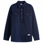 Dubbleware Men's Westford Pullover Shirt in Navy