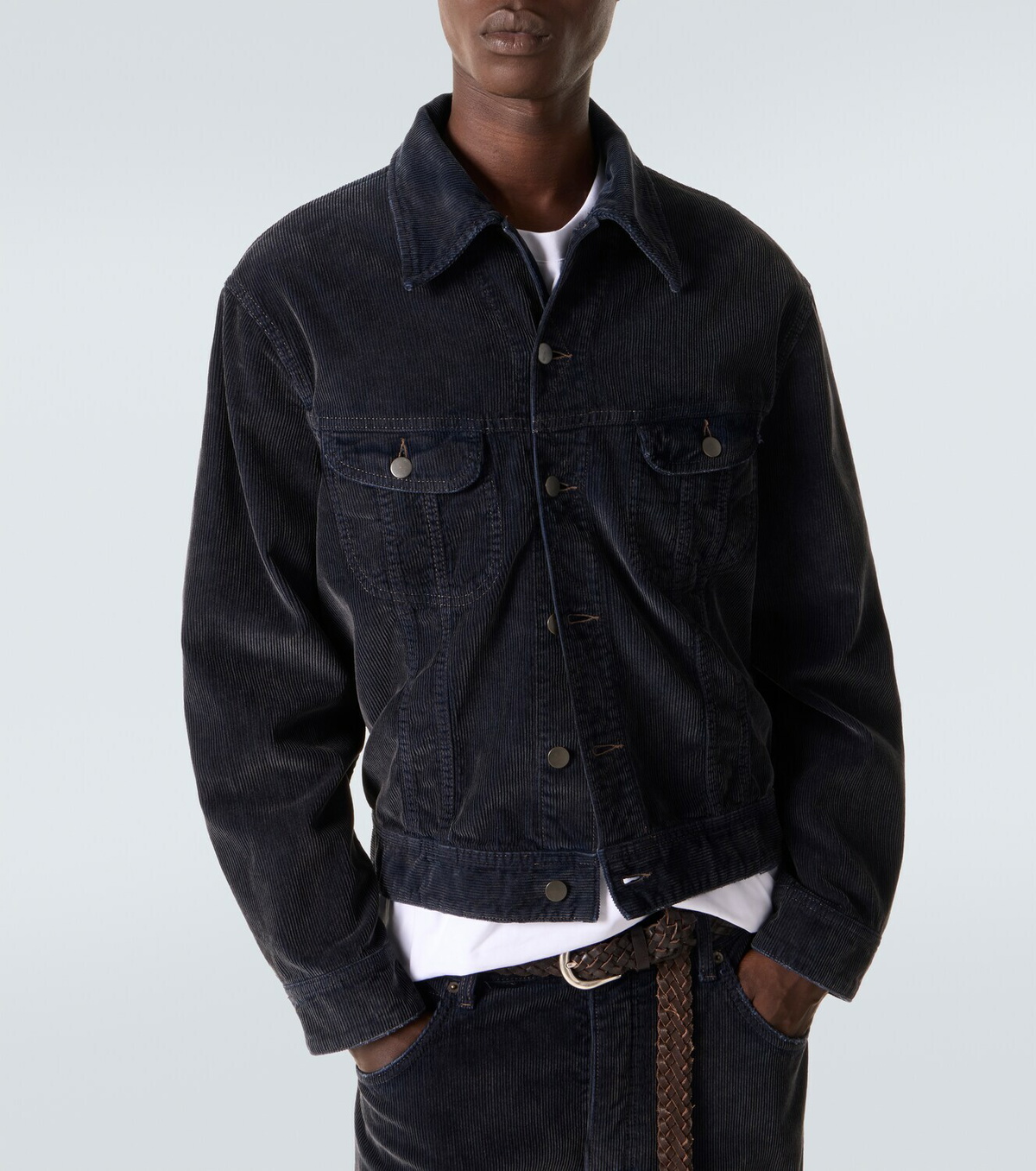 Studio Nicholson x Aaron Levine Derby cotton corduroy jacket