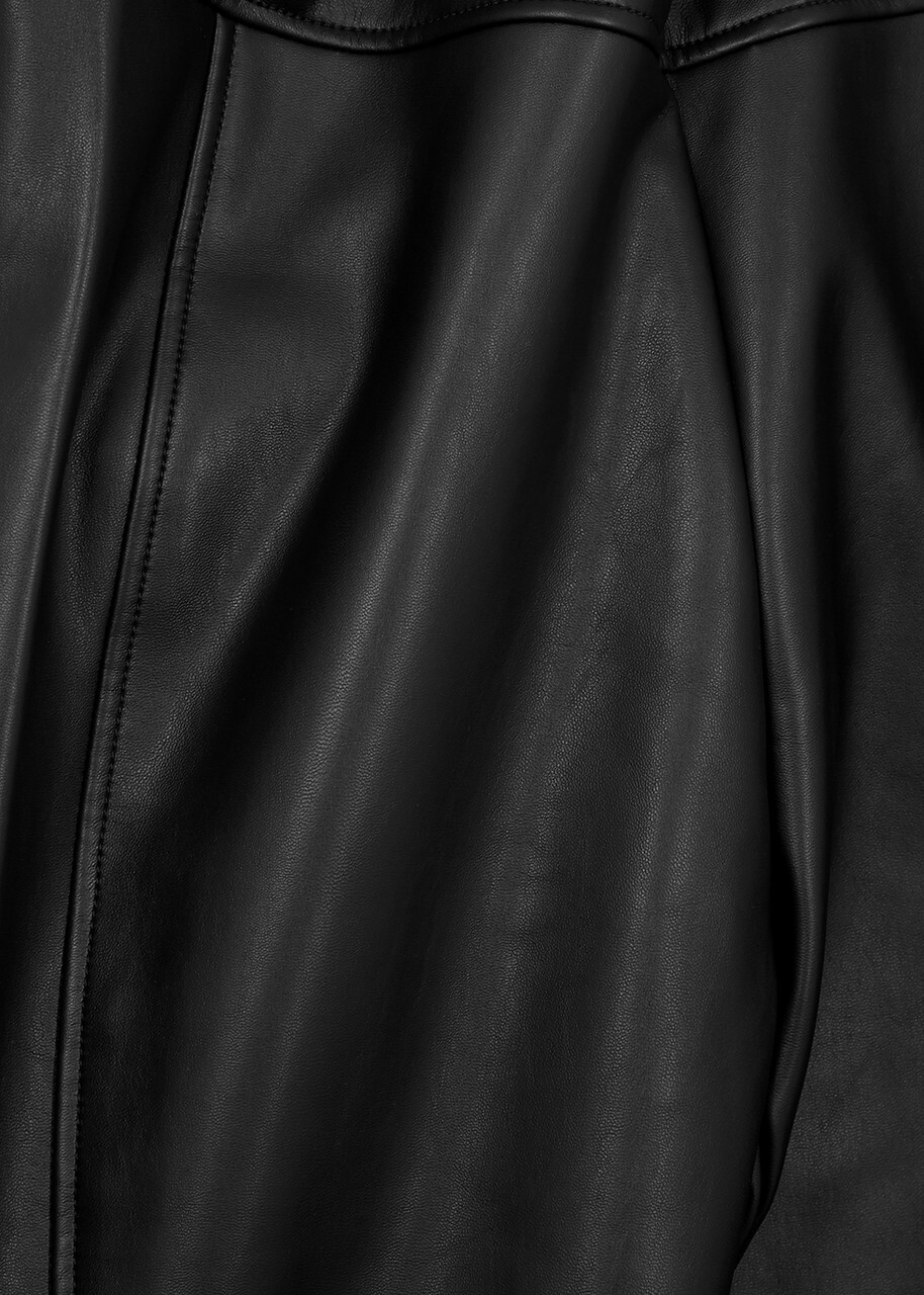 Wolford Edie Black Vegan Leather Leggings