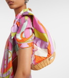 Pucci Picnic Iride silk top-handle bag