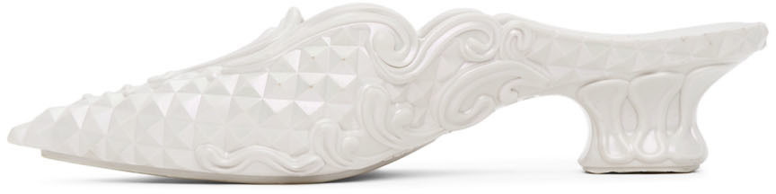 Y/Project White Melissa Edition Point Mules Y/Project