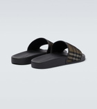 Burberry - Burberry Check slides