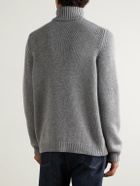 Anderson & Sheppard - Cashmere Rollneck Sweater - Gray