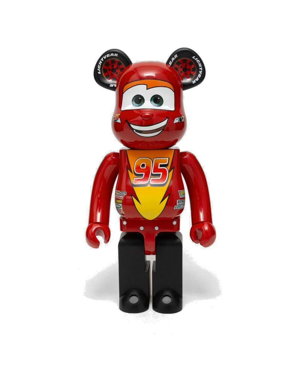 Photo: Medicom Bearbrick 1000% Cars Lightning Mcqueen Red - Mens - Toys