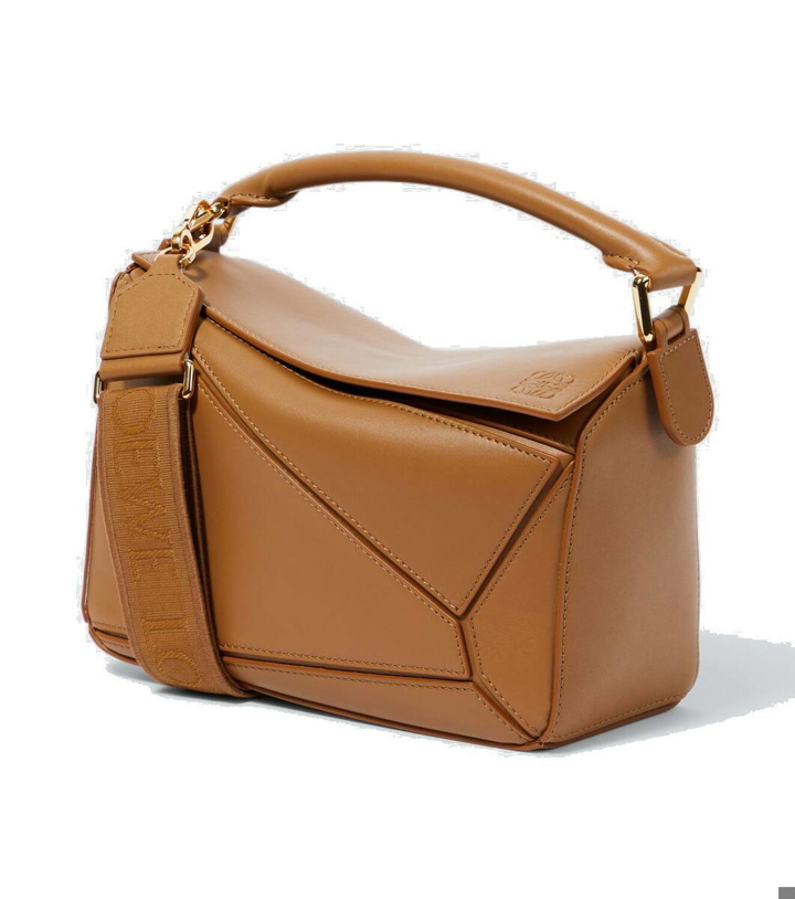Photo: Loewe Puzzle Small leather tote bag