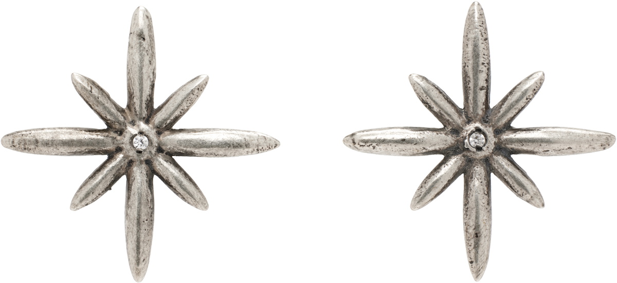 KUSIKOHC Silver Flame Ear Cuff KUSIKOHC