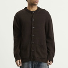 Our Legacy Men's Parlor Cardigan in Black Coffee