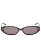 Gentle Monster Monica Sunglasses in Red/Brown 