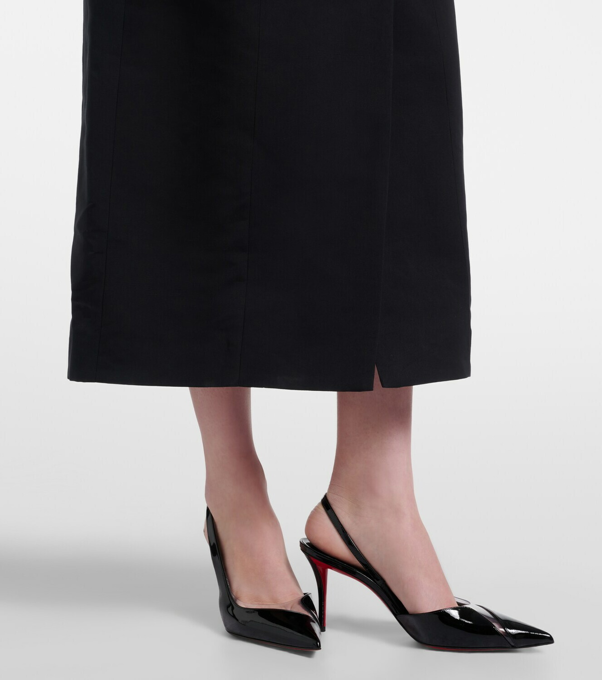 Fforme Skylar cotton and silk midi dress