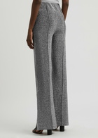 Day Birger ET Mikkelsen Wagner Straight-leg Metallic Lamé Trousers Black