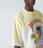 Balenciaga Printed tie-dye cotton jersey T-shirt