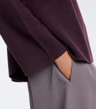 Jardin des Orangers Virgin wool and cashmere high neck sweater