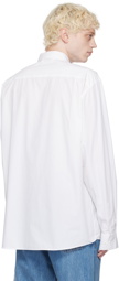 VTMNTS White Crystal-Cut Shirt