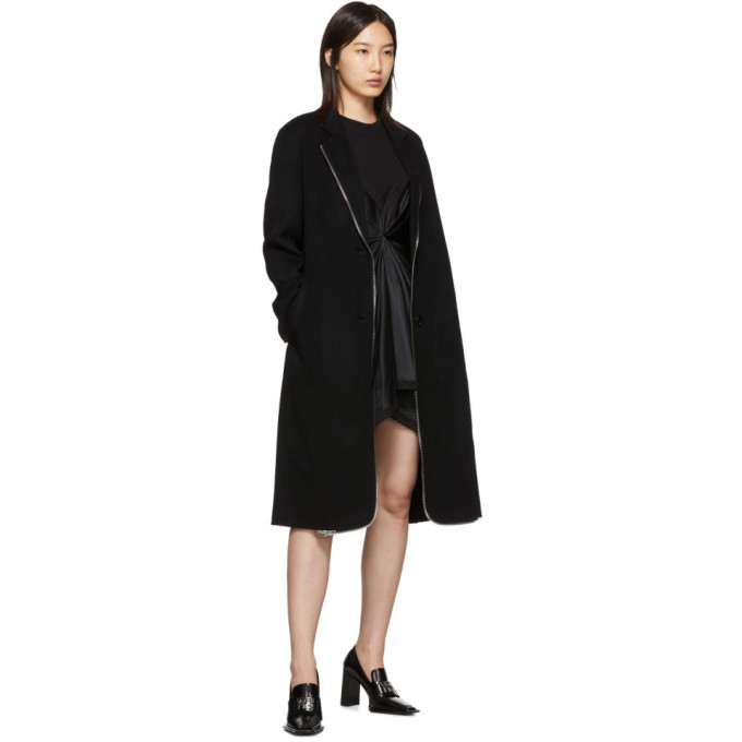 alexander wang t shirt slip dress Alexander Wang Black Cinched T-Shirt Slip Dress Alexander Wang