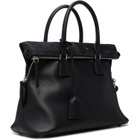 Maison Margiela Black 5AC Soft Medium Tote