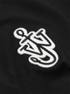JW Anderson - Logo-Appliquéd Cotton-Jersey T-Shirt - Black
