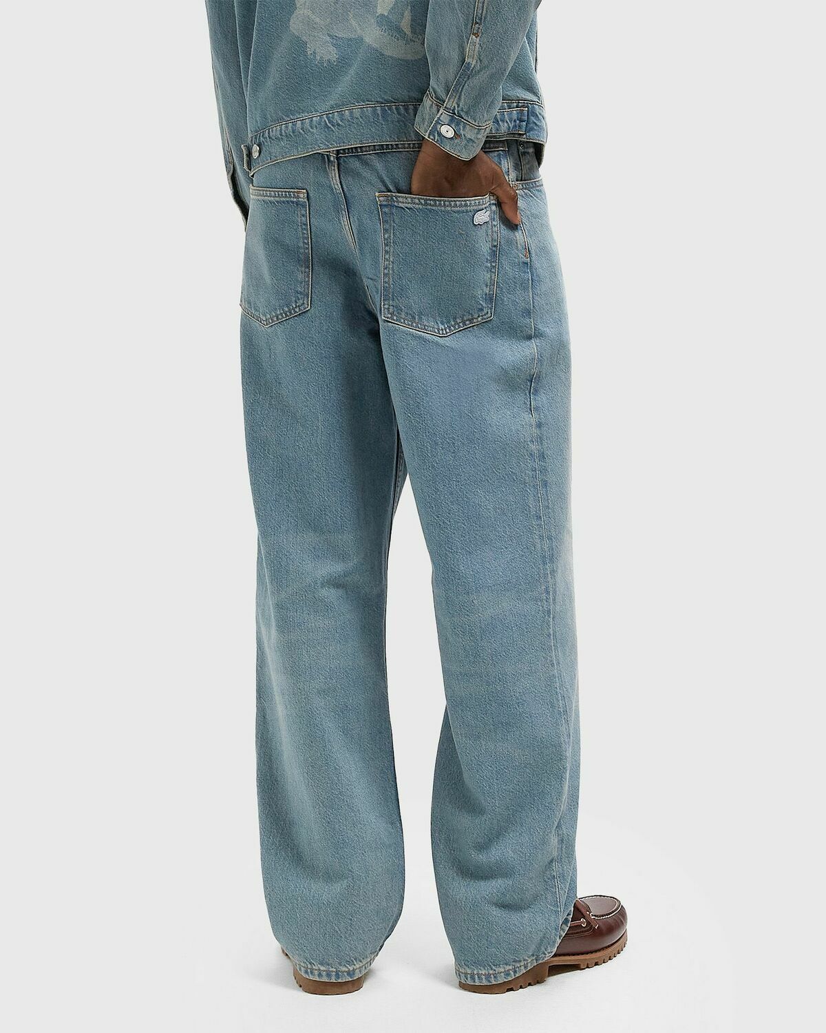 Lacoste DENIM TROUSERS Blue Mens Jeans