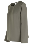 Parosh poker Grey Polyester Blouse