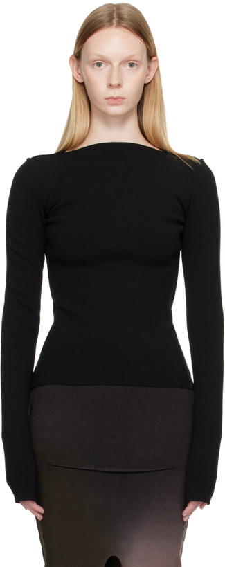 Photo: Rick Owens Black Tower Tight LS T-shirt