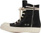 Rick Owens Black Porterville Sneakers