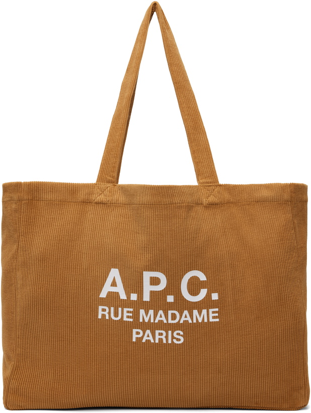Photo: A.P.C. Tan Diane 'Rue Madame' Shopping Tote