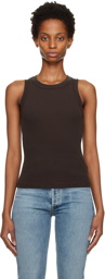 Citizens of Humanity Brown Isabel Tank Top