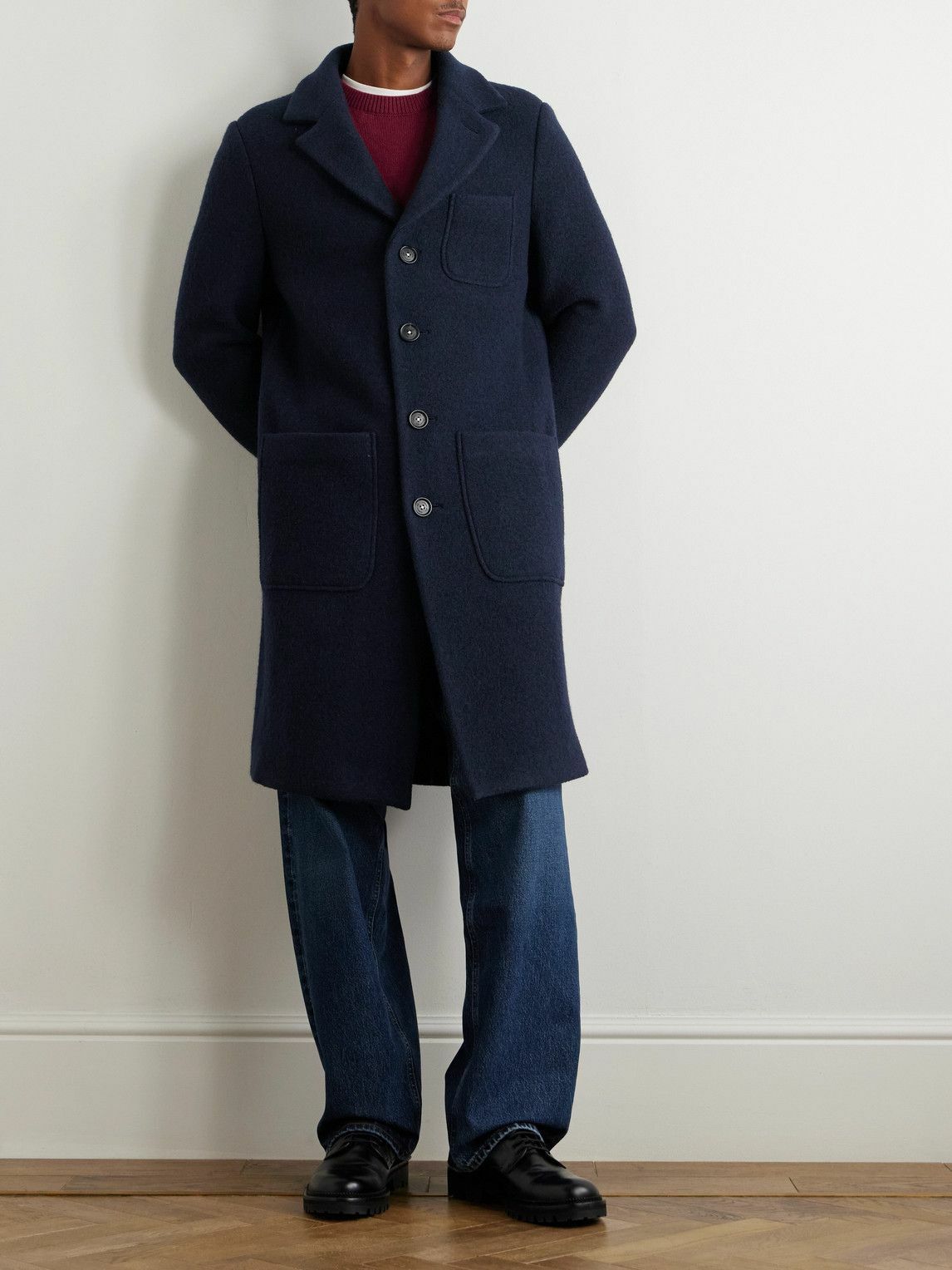 Massimo Alba - Wool Coat - Blue