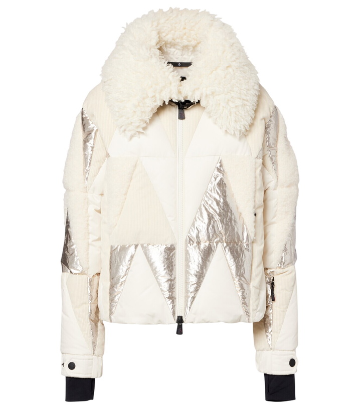 Photo: Moncler Grenoble Pamiers hooded down ski jacket