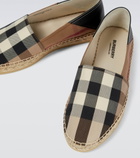 Burberry - House Check canvas espadrilles